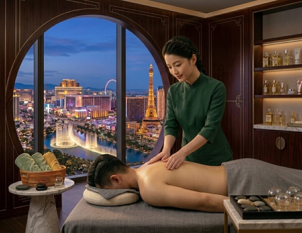 In-room massage service in Las Vegas
